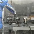 Flame spraying equipment coating production line for manufacturing pans