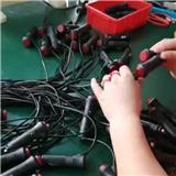 High quality car cigarette lighter plug with socket spring cable