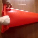 28" 700mm Flexible Reflective PVC Orange Traffic Cones Road Cone