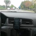 fast charging CE ROSH certification factory directly shipped popular wireless car charger mount for iphone and samsung