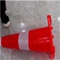 Popular Customized 28" PVC Flexible Road Traffic Cone for Safety