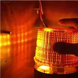 Top Lead Magnetic Mount  Led  Amber Strobe Beacon Warning Light Forklift  Lamp