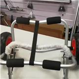 Direct Factory Aluminum Stock Kayak Trolley with two 10' Wheels