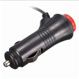 Quality 12v DC car cigarette lighter charger power cable with switch wholesale