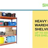 metal steel shelving boltless rack Heavy Duty Shelving Garage