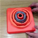 2019 New Products Plastic Reflective Foldable Traffic Cone, LED Light Collapsible Retractable Traffic Cone/
