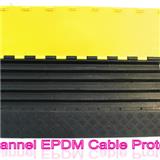 CE passed Heavy Duty 5 Channel Rubber Cable Protector Outdoor