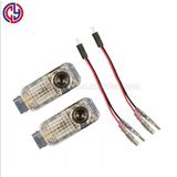 DC12V 3D Laser ghost Welcome led logo car door shadow projector light for Audi