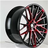 21*10 inch staggered flame red forged wheel rim for Benz