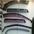 Hot Sale For New Morning  Picanto wind deflectors Smoke color TXR Door Visor