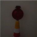 Solar Traffic Cone Warning Lamp Flashing Led Warning Light