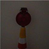 Solar Traffic Cone Warning Lamp Flashing Led Warning Light