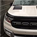 Hood Scoop For Ranger PX1 2012 ABS Black  Bonnet Scoop Cover Ranger T6 2014 Scoop Auto Accessories