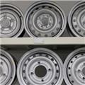 Wheelsky ET1455501-R12-S 14 Inch 14x5.5 PCD 5x112 900kg Silver Steel Trailer Wheel Rim