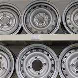 Wheelsky ET1455501-R12-S 14 Inch 14x5.5 PCD 5x112 900kg Silver Steel Trailer Wheel Rim