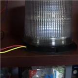 TBL27 D warning lights/Beacons with power LED Truck lights 12-24DC  Alumiunm base or magnet base  two wires