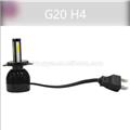 12v 24v 80W 8000Lumens COB all in one G20 LED headlight H4