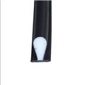 teardrop-shaped weatherstripping seal kerf door frame sealing