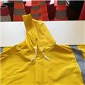 Yellow PVC Waterproof Rainwear Traffic Raincoat