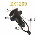 Real Factory Supplier Offer Plastic Fasteners For Auto Car Clips Fasteners