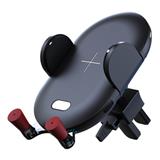 360 rotate wireless auto clamping car fast charger car magnetic holder for car