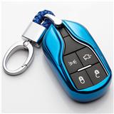 TPU car key cover case fob keychain for Maserati Ghibli Levante Quattroporte 2017 GT Granturismo Coolest GranTurismo GranCabrio