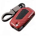 Carbon Silicone Car Remote Key Fob Shell Cover Case For Toyota Auris Corolla Avensis Verso Yaris Aygo Scion TC IM 2015 2016