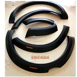 Slim type Plastic auto vehicle wheel fender flare guard with LED For Ford Ranger T7 T8 2018