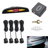 Parktronic Parking Sensor 4 Sensor Reversing Radar Detector LED Digital Car Parking Assistance Alarm