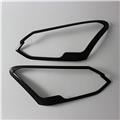 YCSUNZ Mux 2017 Black Head Light Cover Auto Accessories Head Lamp Cover for Mux 2017
