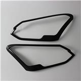 YCSUNZ Mux 2017 Black Head Light Cover Auto Accessories Head Lamp Cover for Mux 2017
