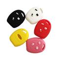 Silicone car key cover for Ford Fiesta C-Max KA GALAXY 3 buttons smart key protect case custom