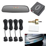 Car Auto Parktronic LED Parking Sensor With 4 Sensors Reverse Backup Car Parking Radar Monitor Detector System Backlight