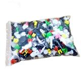 Black 100 Pcs 8mm Hole Car Rivets Fastener plastic door panel clips