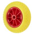 10 inch 300-4 350-4 PU Foam Filled EVA Puncture-proof Flat Free Solid Tire Wheel for Boat Trailer Launch Trolley Kayak Dolly