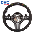 LED Carbon Fiber Steering Wheel Compatible with BMW F10 model  OHC MOTORS