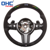 LED Carbon Fiber Steering Wheel Compatible with BMW F10 model  OHC MOTORS