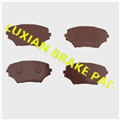 D2202 Semi-metallic No noise High quality brake pad
