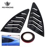 Rear Quarter Window Louvers 2 pcs/set Spoiler Panel for Scion FRS for Subaru BRZ for Toyota 86 GT86 2013-2018 ABS Stickers WLS05