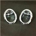 Car front fog lampshade fram Cover Trim For Nissan X-Trail T31 2012 2013 ABS Chrome Style Car Styling Accessories 2pcs/set