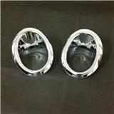 Car front fog lampshade fram Cover Trim For Nissan X-Trail T31 2012 2013 ABS Chrome Style Car Styling Accessories 2pcs/set