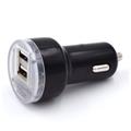 CE-LINK new Qualcomm QC3.0 car charger 12-24V aluminum alloy dual-port mobile phone tablet car charger