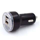 CE-LINK new Qualcomm QC3.0 car charger 12-24V aluminum alloy dual-port mobile phone tablet car charger