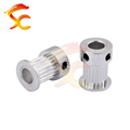 1177#CNC Parts GT2/2M Synchronous timing 20 teeth bore 8mm belt width 12mm Aluminum Alloy Timing Pulley