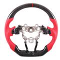Carbon Fiber Leather Car Steering Wheel Sport Pattern Movement Style for Mazda CX4 CX5 Atenza Axela