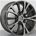 Car Rims For BMW 535Li / Gun Metal Machined Customized 19 inch Forged Alloy Rims