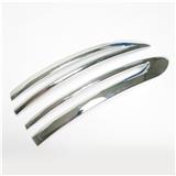 ABS Chrome For Nissan Kicks 2016 2017 2018 Car Rearview mirror decoration strip Cover Trim Accessories Styling 2pcs/set