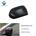 gzyzx Outer Side Rearview Mirror Cover Housing Shell Panel For SUBARU FORESTER SH 2008 2009 2010 Shell Base Color Upper Cover