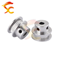 1517#3D printer Aluminum Alloy GT2/2M Synchronous timing 32 teeth bore 6.35mm belt width 5mm timing belt pulley