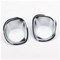 Car front fog lampshade cover fram Cover Trim For Nissan X-Trail T31 2008-2010 ABS Matte Style Car Accessories Styling 2PCS/SET